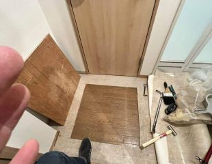 【賃貸マンション漏水】給湯管ピンホール修理から内装復旧まで、職人一人で即解決！